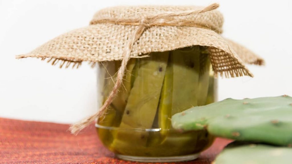 Nopales In A Jar