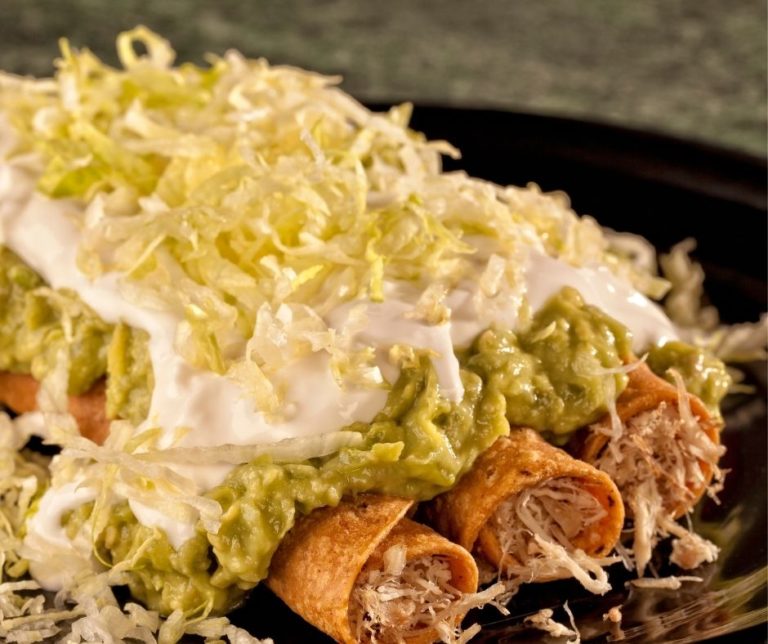 How To Make Rolled Chicken Tacos? Just Mexican Food
