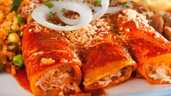  different kinds of enchiladas