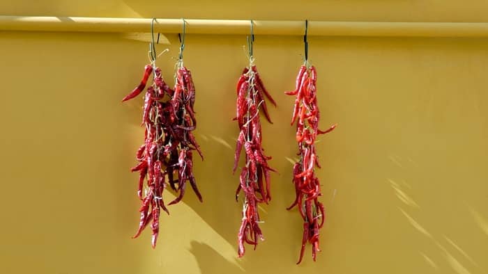  how to store dried peppers
