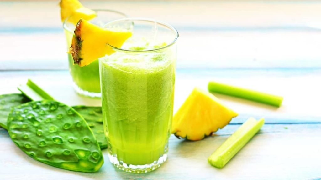 nopal smoothie to lose weight