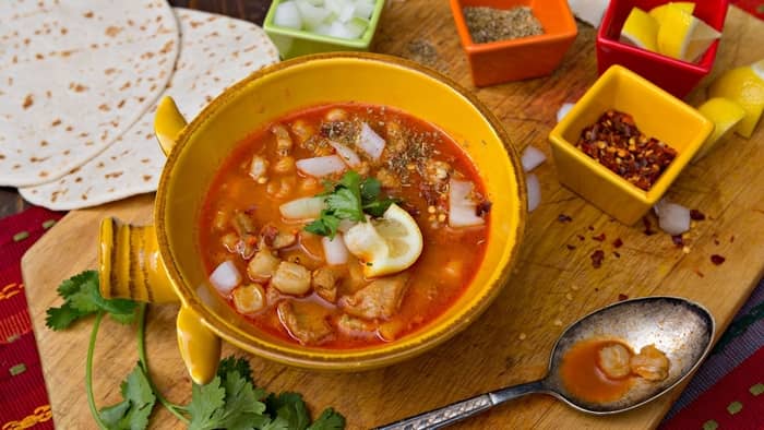  calories in menudo soup