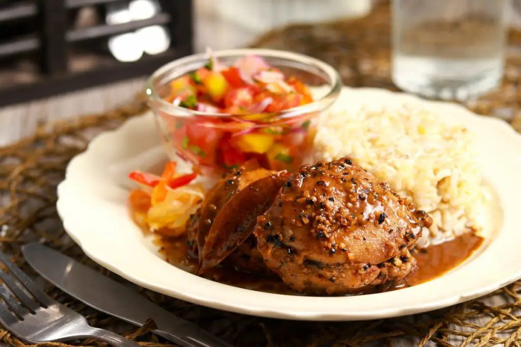 Baked Chicken With Adobo Seasoning The Tastiest Chicken Dish Just Mexican Food