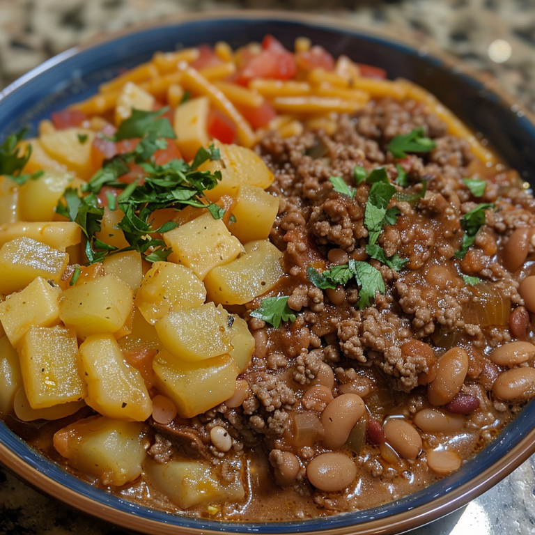 Perfect Picadillo and Beans for Dinner - Just Mexican Food