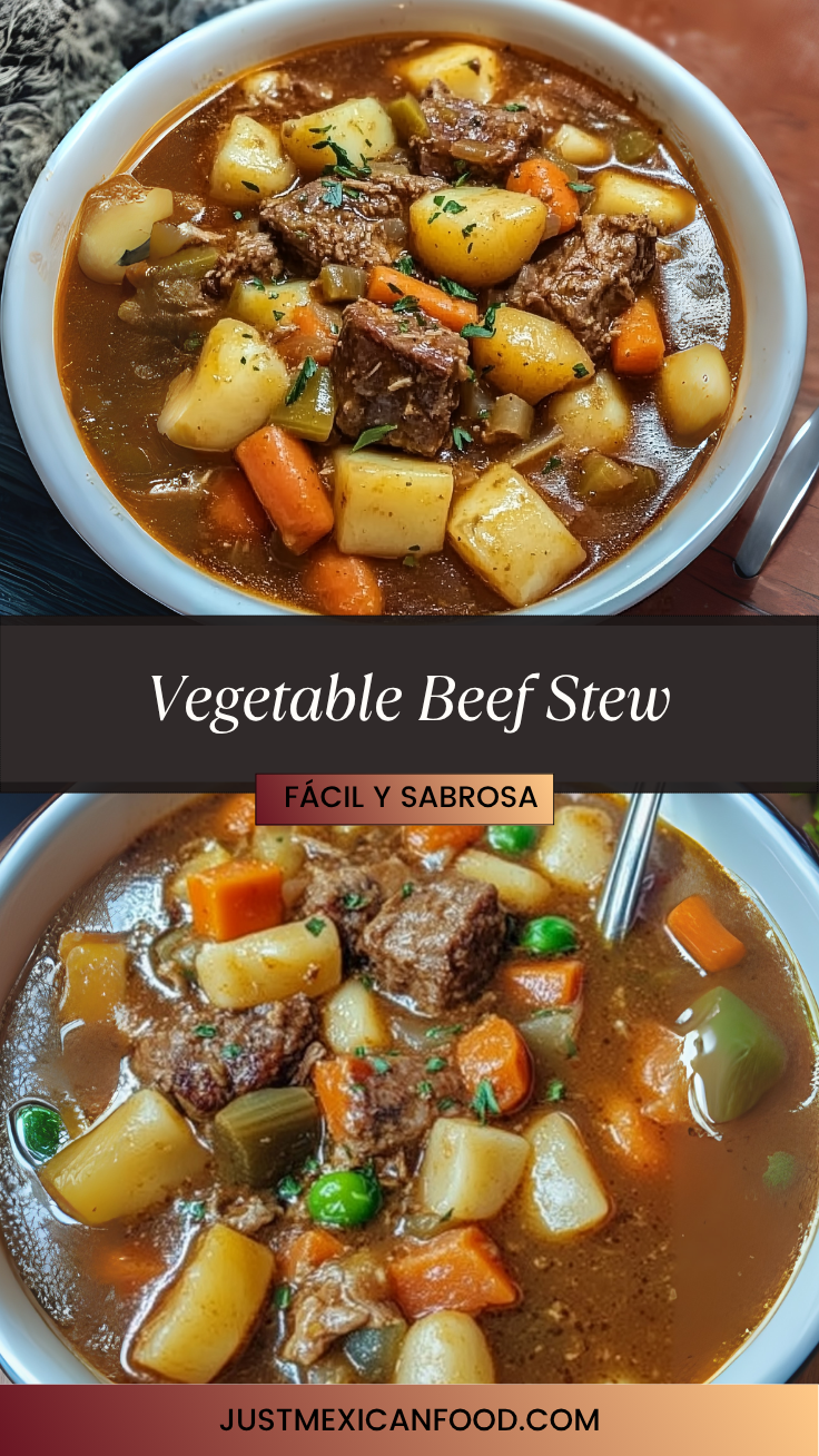 Vegetable Beef Stew Justmexicanfood